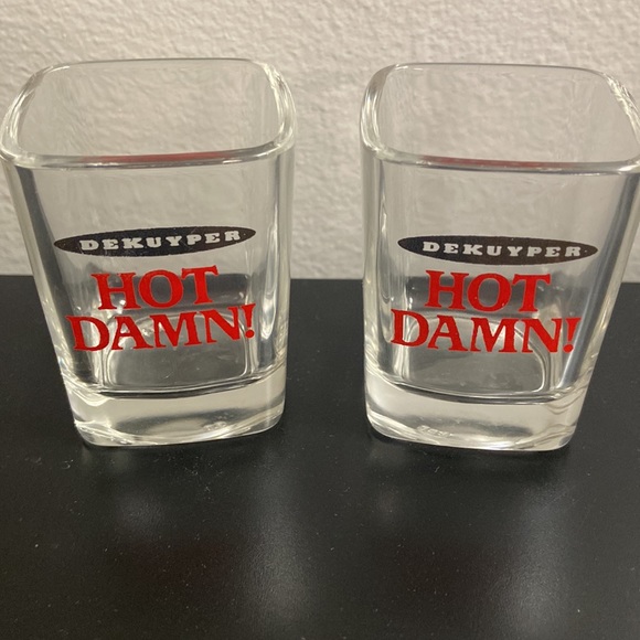 2 Hot Damn! Shot Glasses - Picture 2 of 4